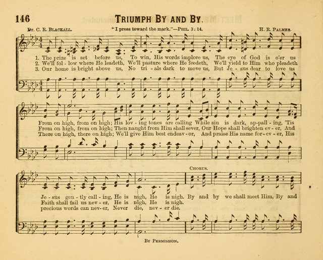 Welcome Tidings: a new collection of sacred songs for the Sunday School  page 151