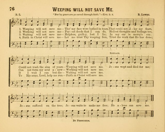 Welcome Tidings: a new collection of sacred songs for the Sunday School  page 81