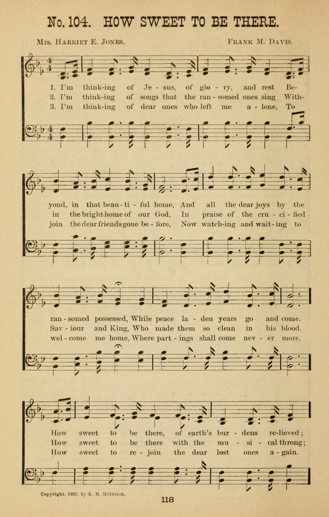 Words of Truth: a collection of hymns and tunes for Sunday schools and other occasions of Christian work and worship page 125