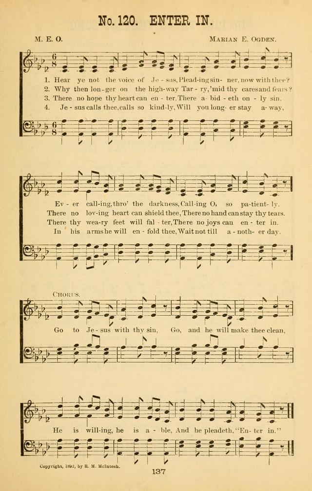 Words of Truth: a collection of hymns and tunes for Sunday schools and other occasions of Christian work and worship page 144