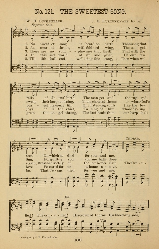 Words of Truth: a collection of hymns and tunes for Sunday schools and other occasions of Christian work and worship page 145