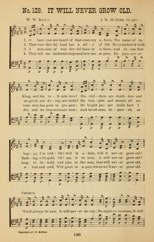 Words of Truth: a collection of hymns and tunes for Sunday schools and other occasions of Christian work and worship page 153