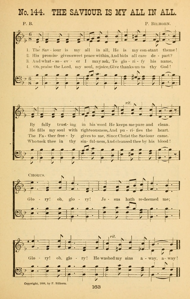 Words of Truth: a collection of hymns and tunes for Sunday schools and other occasions of Christian work and worship page 170