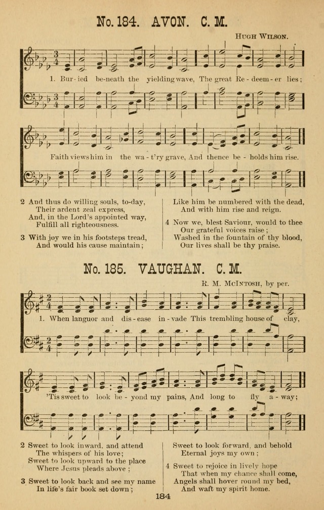 Words of Truth: a collection of hymns and tunes for Sunday schools and other occasions of Christian work and worship page 191