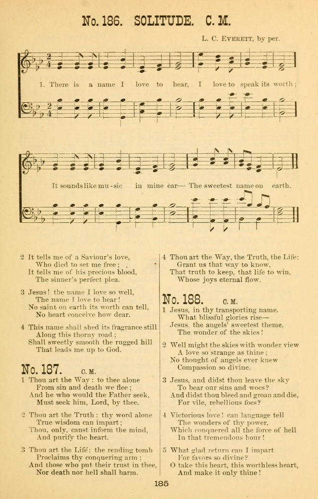 Words of Truth: a collection of hymns and tunes for Sunday schools and other occasions of Christian work and worship page 192