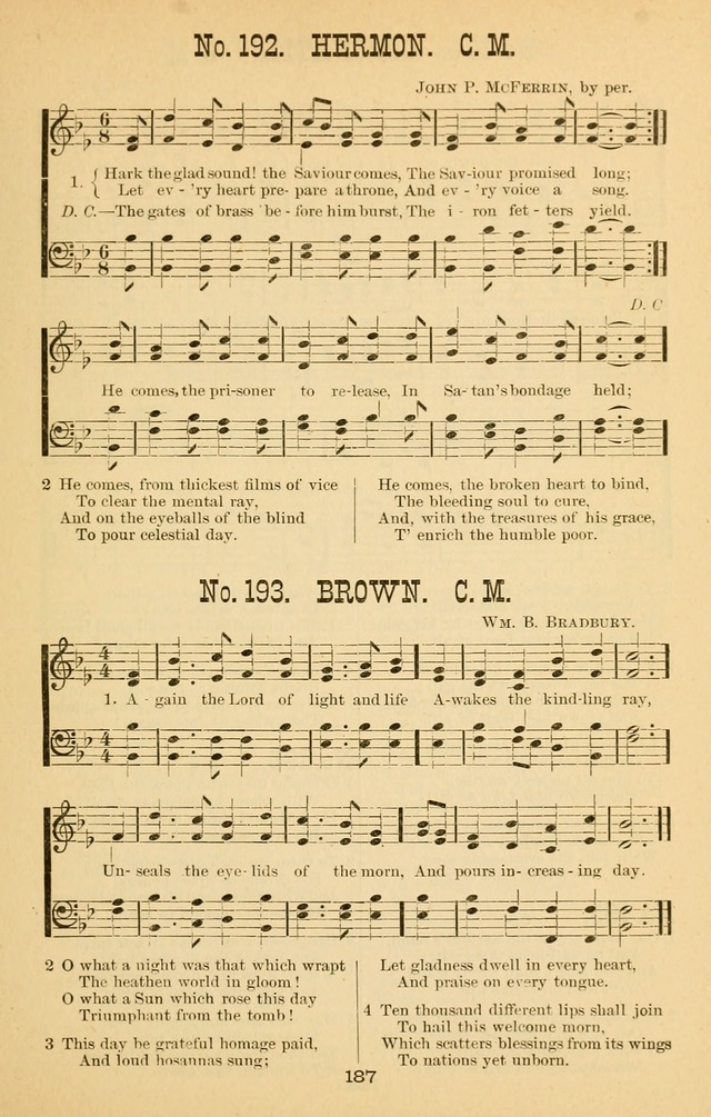 Words of Truth: a collection of hymns and tunes for Sunday schools and other occasions of Christian work and worship page 194