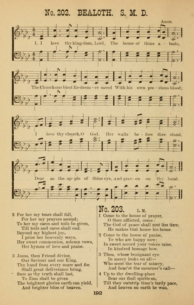 Words of Truth: a collection of hymns and tunes for Sunday schools and other occasions of Christian work and worship page 199