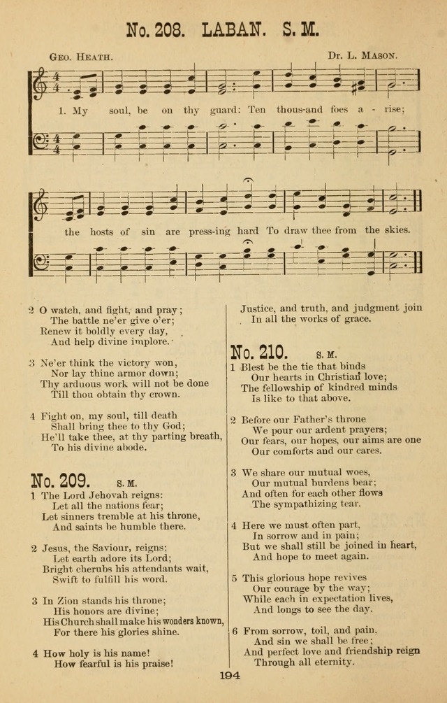 Words of Truth: a collection of hymns and tunes for Sunday schools and other occasions of Christian work and worship page 201