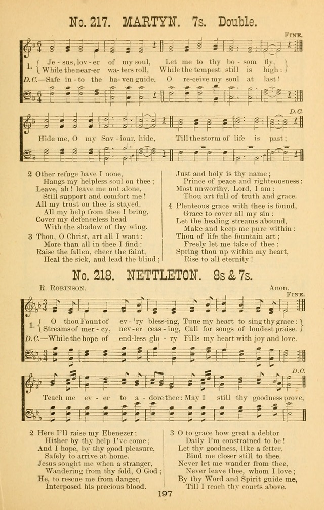 Words of Truth: a collection of hymns and tunes for Sunday schools and other occasions of Christian work and worship page 204