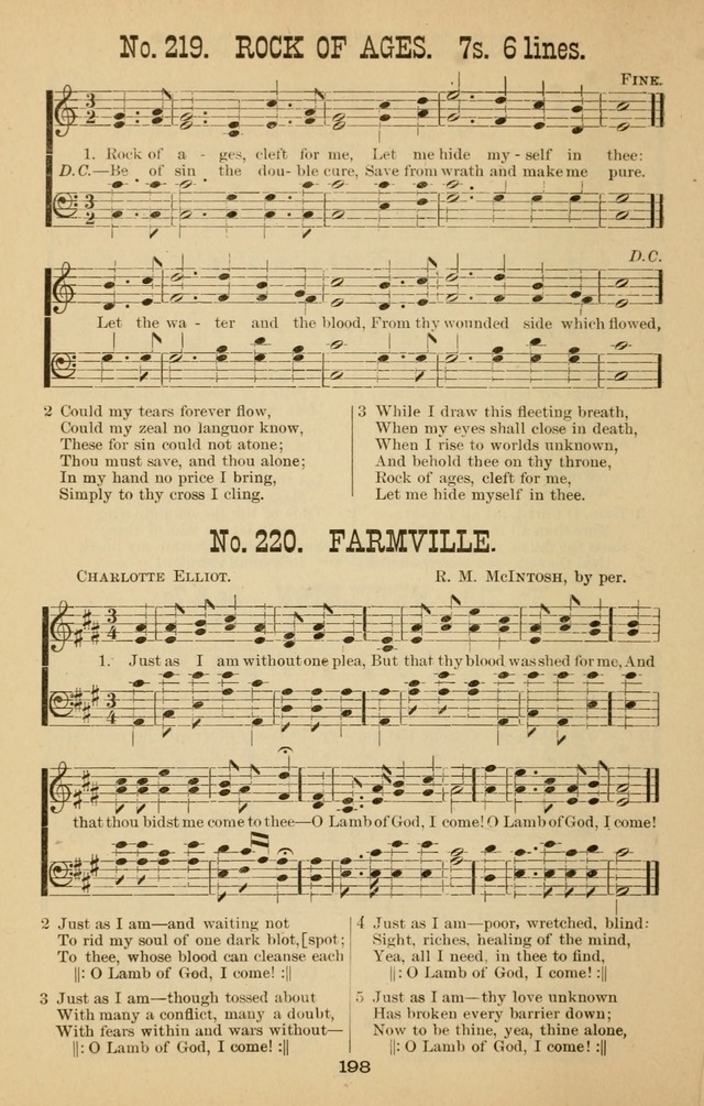 Words of Truth: a collection of hymns and tunes for Sunday schools and other occasions of Christian work and worship page 205