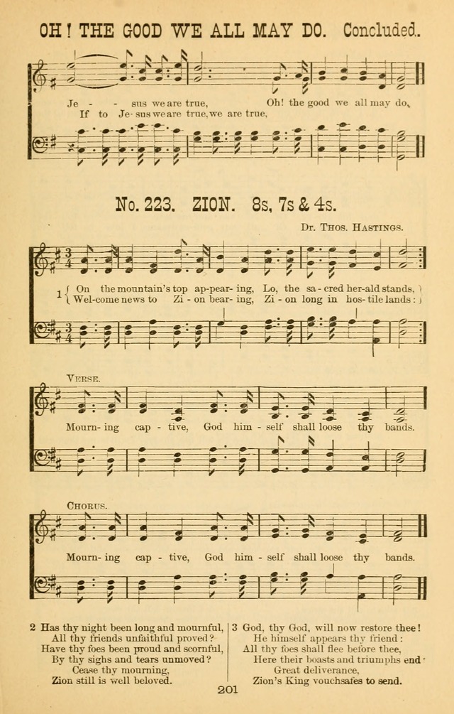 Words of Truth: a collection of hymns and tunes for Sunday schools and other occasions of Christian work and worship page 208