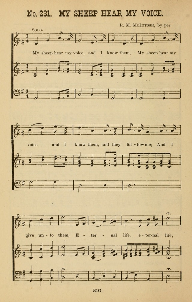 Words of Truth: a collection of hymns and tunes for Sunday schools and other occasions of Christian work and worship page 217