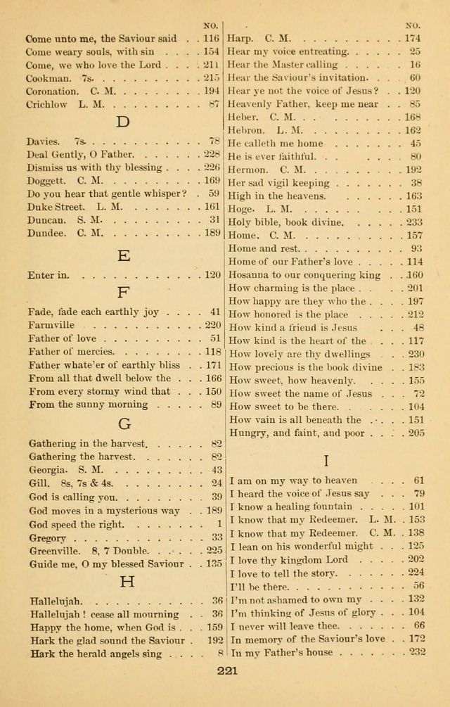 Words of Truth: a collection of hymns and tunes for Sunday schools and other occasions of Christian work and worship page 228