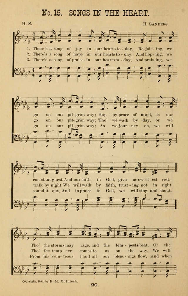 Words of Truth: a collection of hymns and tunes for Sunday schools and other occasions of Christian work and worship page 27