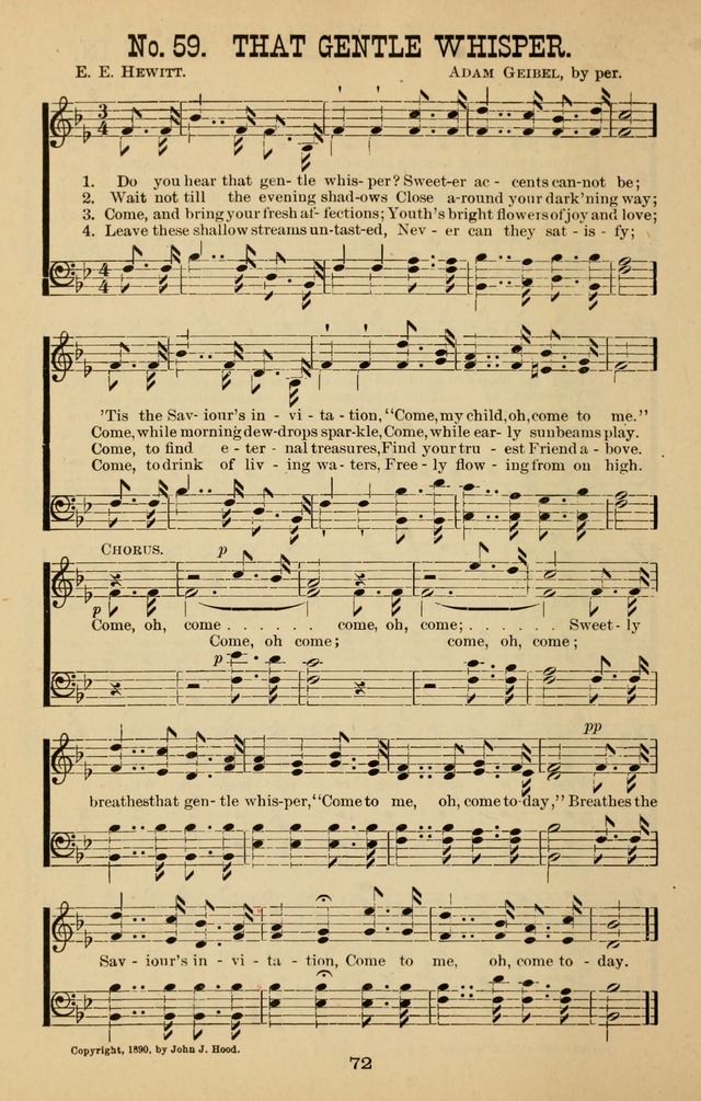 Words of Truth: a collection of hymns and tunes for Sunday schools and other occasions of Christian work and worship page 79