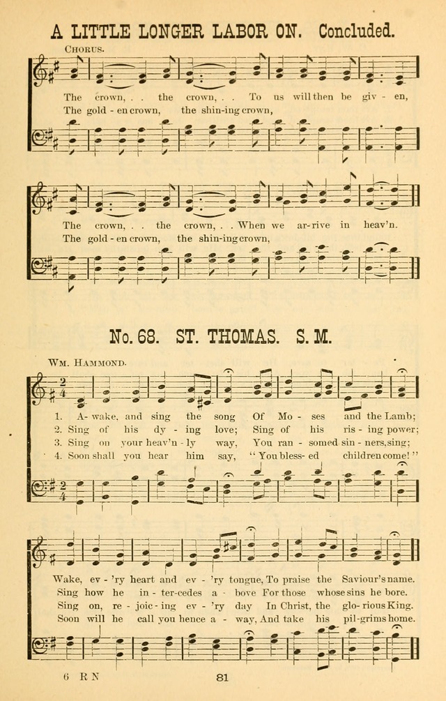 Words of Truth: a collection of hymns and tunes for Sunday schools and other occasions of Christian work and worship page 88