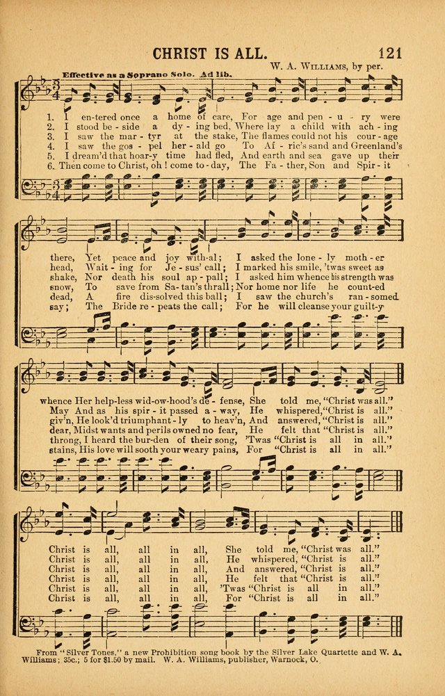 White Wings: for the use of churches, Sunday schools, Y.P.S.C.E., and all kinds of religious services page 120