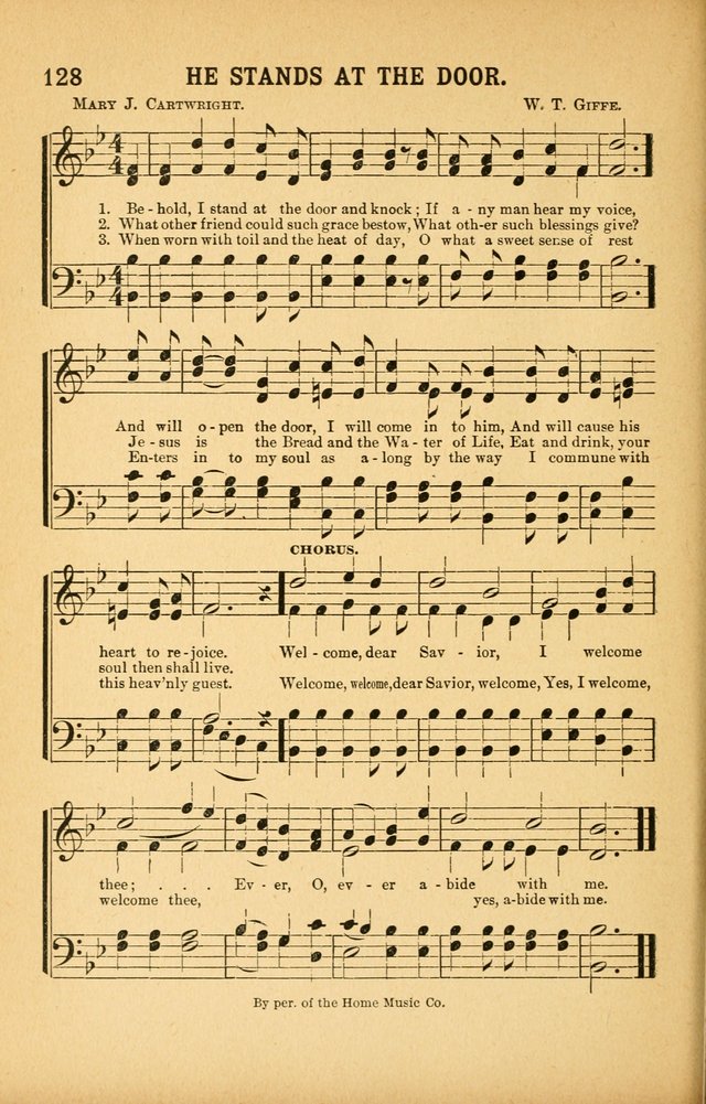 White Wings: for the use of churches, Sunday schools, Y.P.S.C.E., and all kinds of religious services page 127