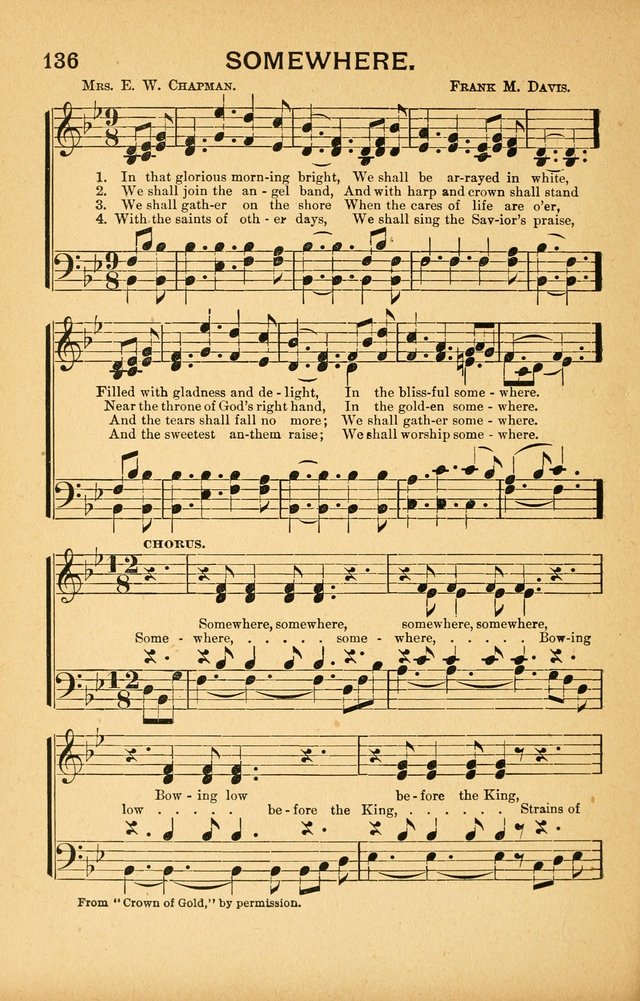 White Wings: for the use of churches, Sunday schools, Y.P.S.C.E., and all kinds of religious services page 135