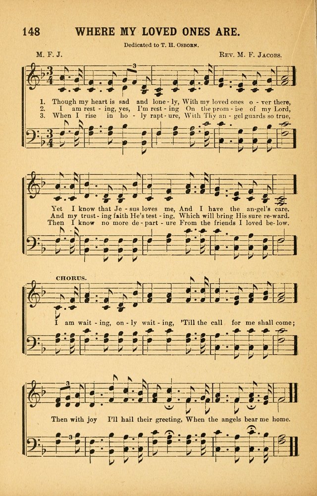 White Wings: for the use of churches, Sunday schools, Y.P.S.C.E., and all kinds of religious services page 147