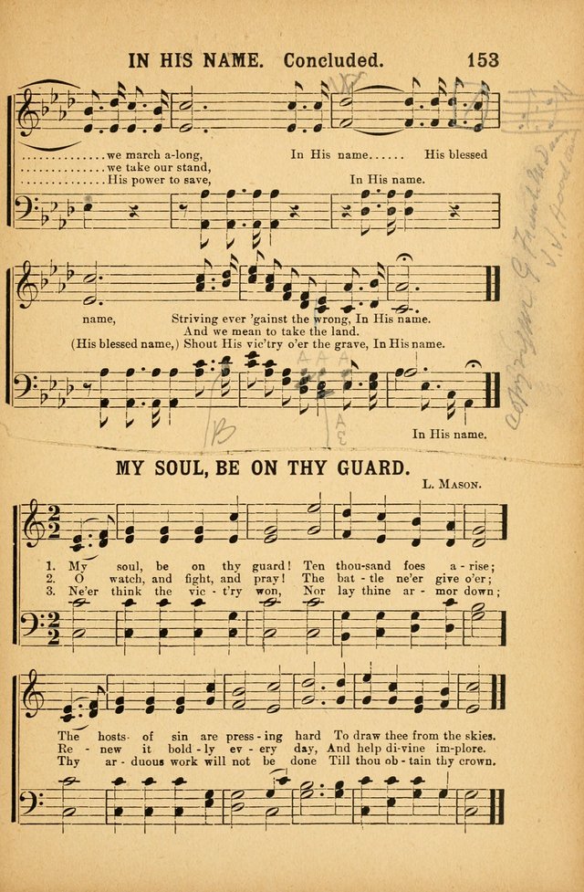 White Wings: for the use of churches, Sunday schools, Y.P.S.C.E., and all kinds of religious services page 152