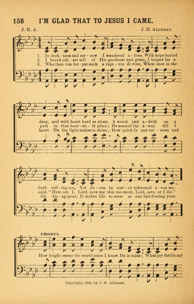 White Wings: for the use of churches, Sunday schools, Y.P.S.C.E., and all kinds of religious services page 157