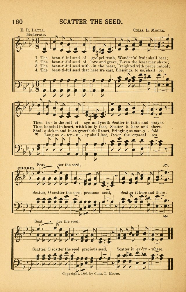 White Wings: for the use of churches, Sunday schools, Y.P.S.C.E., and all kinds of religious services page 159