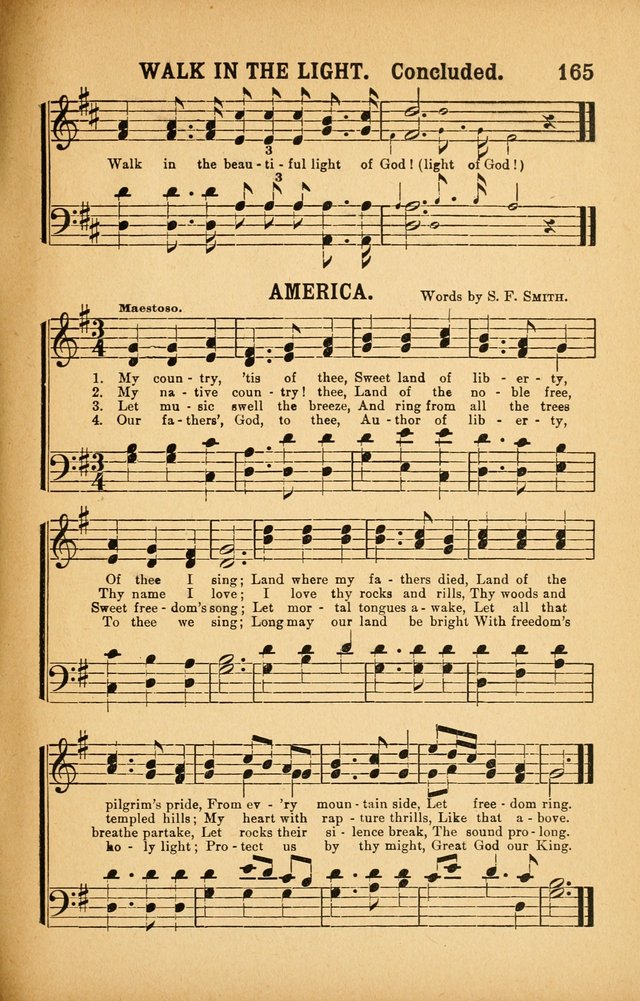 White Wings: for the use of churches, Sunday schools, Y.P.S.C.E., and all kinds of religious services page 164