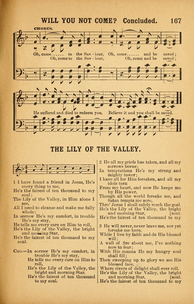 White Wings: for the use of churches, Sunday schools, Y.P.S.C.E., and all kinds of religious services page 166