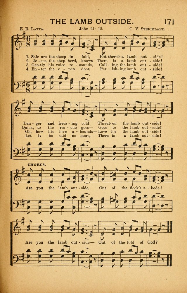 White Wings: for the use of churches, Sunday schools, Y.P.S.C.E., and all kinds of religious services page 170