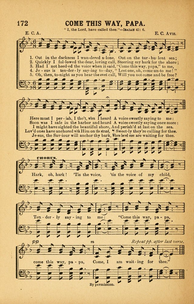 White Wings: for the use of churches, Sunday schools, Y.P.S.C.E., and all kinds of religious services page 171