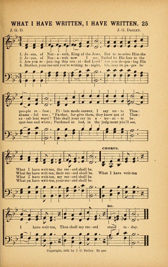 White Wings: for the use of churches, Sunday schools, Y.P.S.C.E., and all kinds of religious services page 24