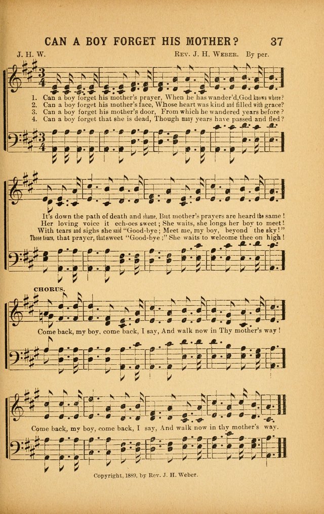 White Wings: for the use of churches, Sunday schools, Y.P.S.C.E., and all kinds of religious services page 36