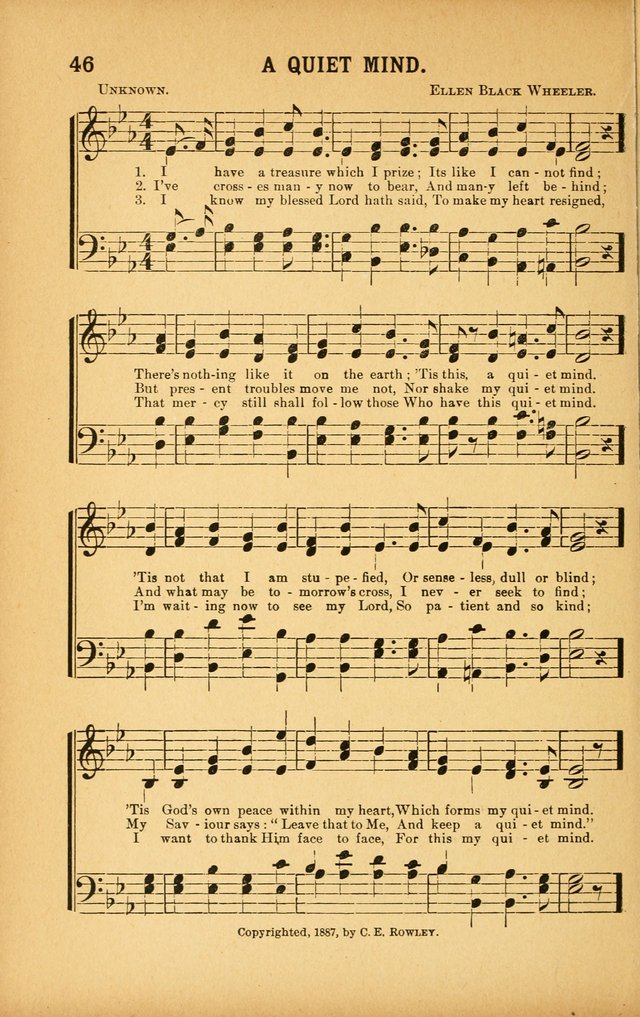 White Wings: for the use of churches, Sunday schools, Y.P.S.C.E., and all kinds of religious services page 45