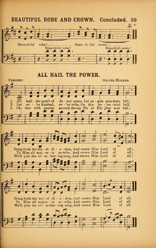 White Wings: for the use of churches, Sunday schools, Y.P.S.C.E., and all kinds of religious services page 58