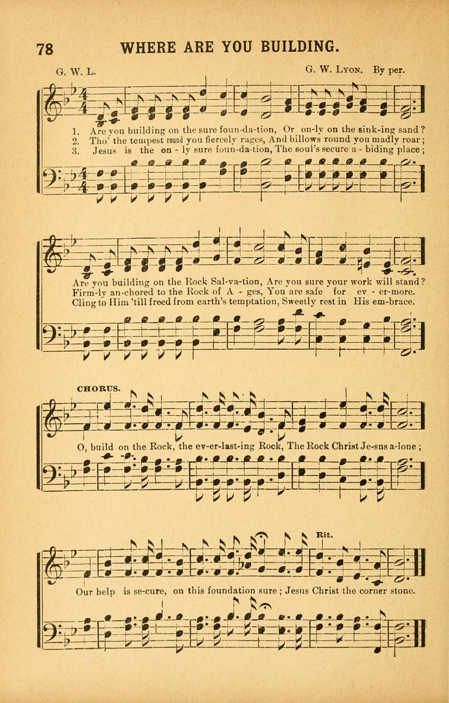 White Wings: for the use of churches, Sunday schools, Y.P.S.C.E., and all kinds of religious services page 77