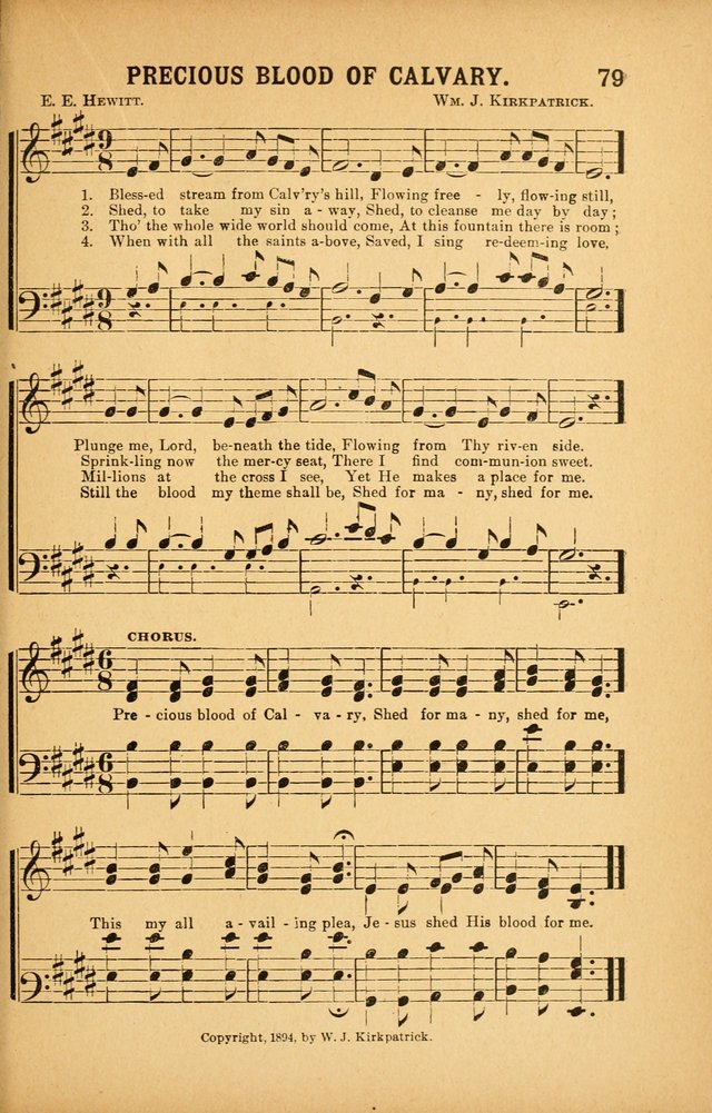 White Wings: for the use of churches, Sunday schools, Y.P.S.C.E., and all kinds of religious services page 78