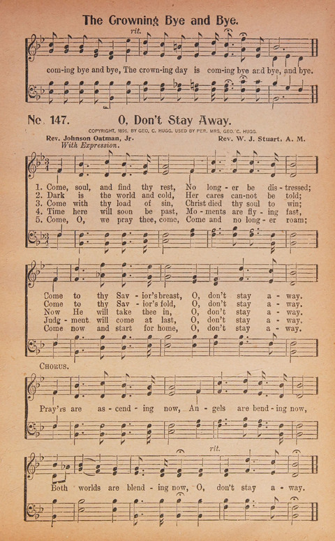 World Wide Revival Songs: for the Church, Sunday School and Evangelistic Meetings page 147