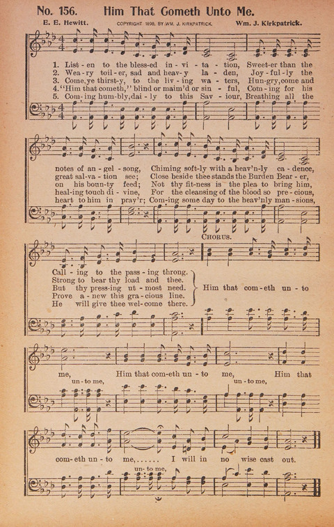 World Wide Revival Songs: for the Church, Sunday School and Evangelistic Meetings page 154