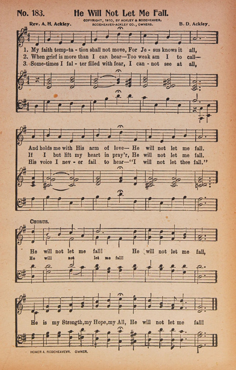 World Wide Revival Songs: for the Church, Sunday School and Evangelistic Meetings page 177