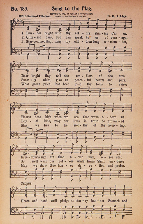 World Wide Revival Songs: for the Church, Sunday School and Evangelistic Meetings page 184