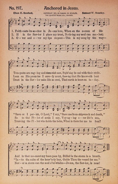 World Wide Revival Songs: for the Church, Sunday School and Evangelistic Meetings page 200