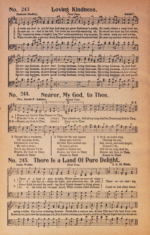 World Wide Revival Songs: for the Church, Sunday School and Evangelistic Meetings page 222