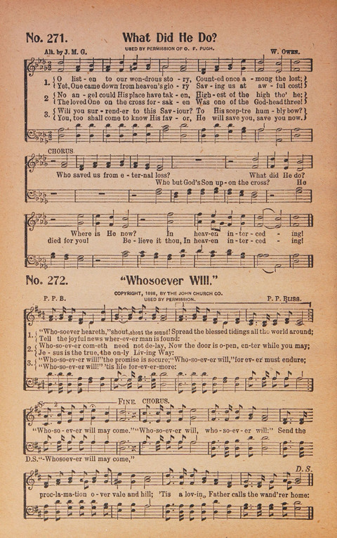 World Wide Revival Songs: for the Church, Sunday School and Evangelistic Meetings page 232