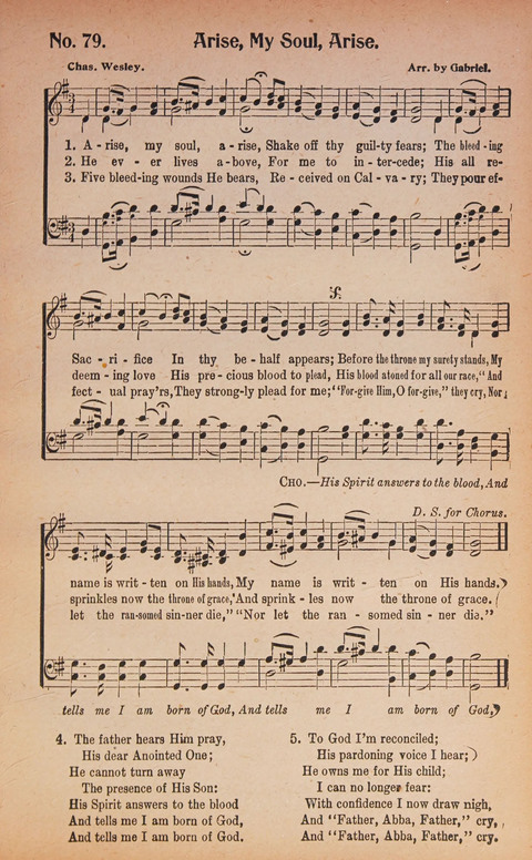 World Wide Revival Songs: for the Church, Sunday School and Evangelistic Meetings page 79