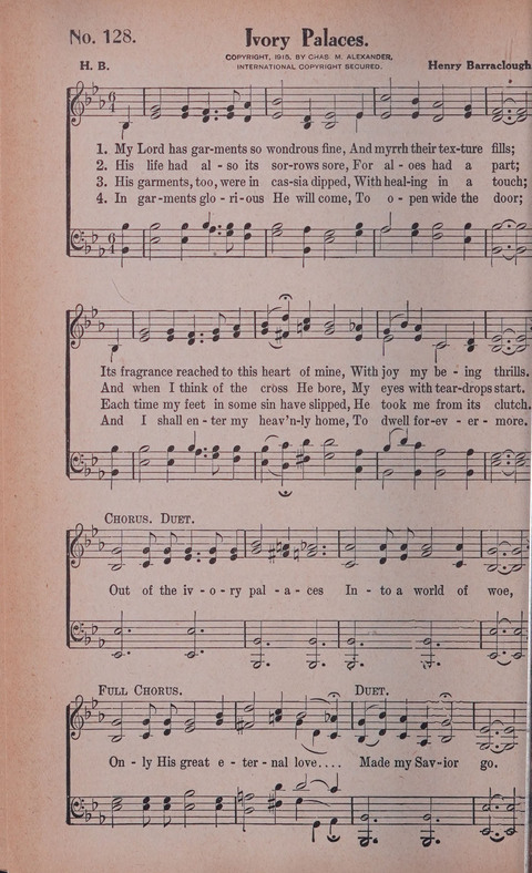 World Wide Revival Songs No. 2: for the Church, Sunday school and Evangelistic Campains page 128