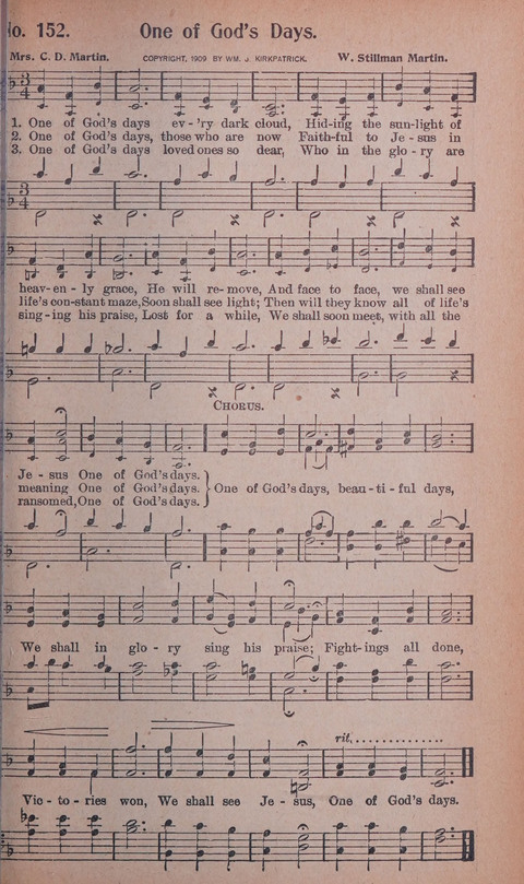 World Wide Revival Songs No. 2: for the Church, Sunday school and Evangelistic Campains page 151