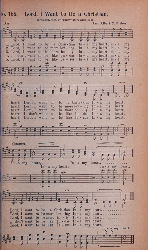 World Wide Revival Songs No. 2: for the Church, Sunday school and Evangelistic Campains page 163