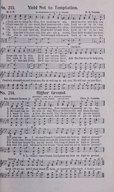 World Wide Revival Songs No. 2: for the Church, Sunday school and Evangelistic Campains page 205