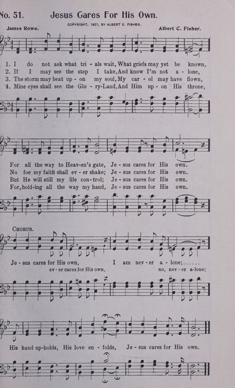 World Wide Revival Songs No. 2: for the Church, Sunday school and Evangelistic Campains page 51